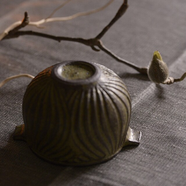 村上直子｜ 耳付ボウル｜作家もの和食器通販”IVORY