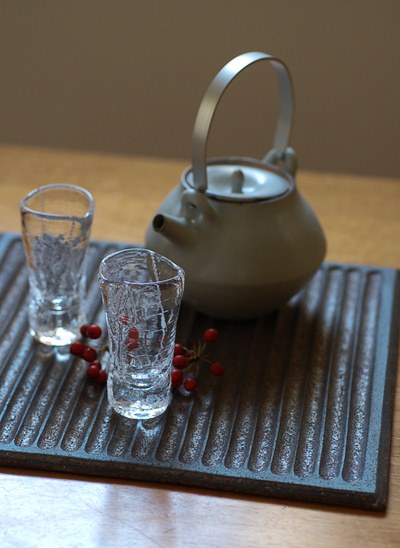 奥田章｜リバーシブル板皿28cm｜作家もの和食器通販”IVORY