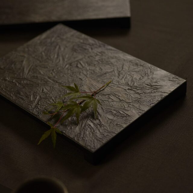 冨樫孝男｜足付盤｜台皿｜高台プレート｜作家もの和食器通販通販