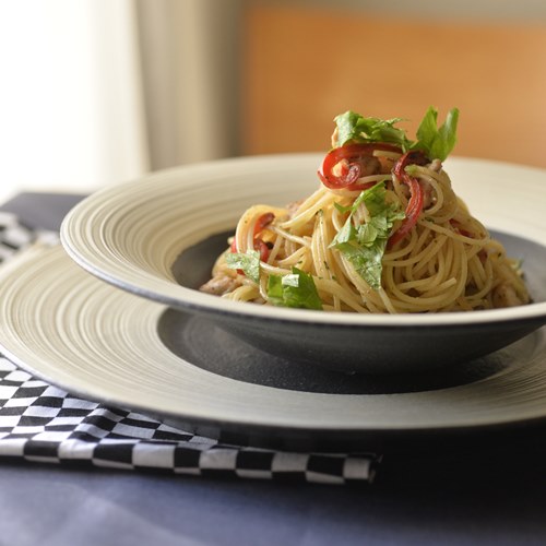 奥田章　リムボウル　パスタ皿　3枚セット 奥田章｜パスタ皿｜new刷毛目｜作家もの和食器通販”IVORY