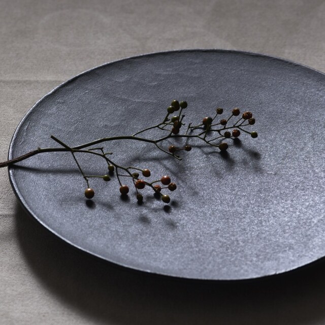 大野香織｜あたら夜大皿｜作家もの和食器通販通販 IVORY