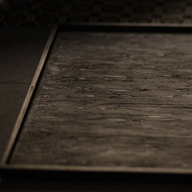 冨樫孝男 ランチマット シャンパンゴールド2枚セット 新品 冨樫孝男｜シャンパンゴールド｜ランチマット｜（漆の折敷）｜作家もの