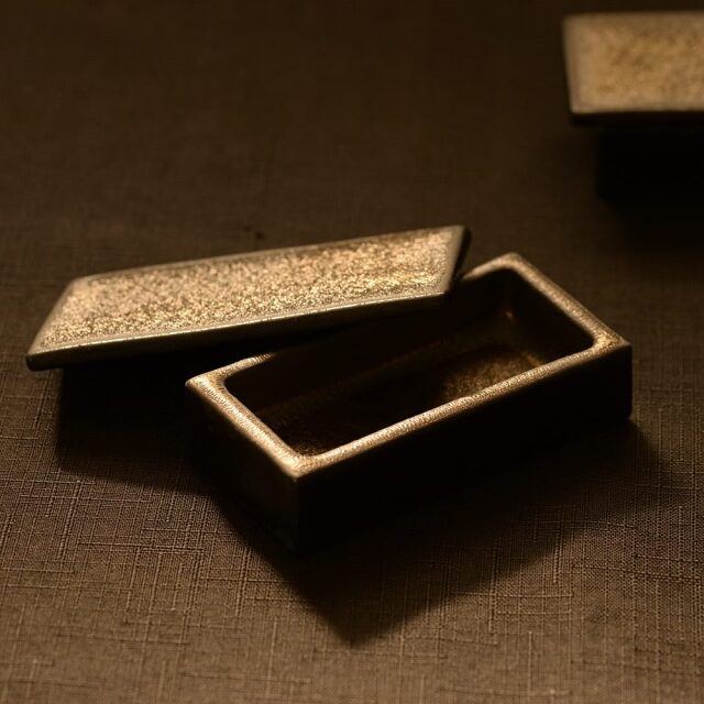 奥田章｜金彩つまようじ入れ｜作家もの和食器通販”IVORY