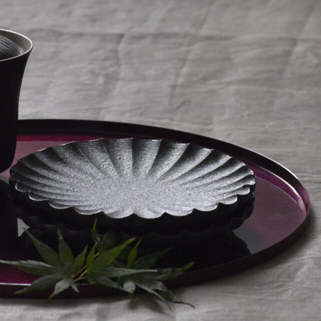 大野香織 輪花皿｜作家もの和食器通販通販 IVORY