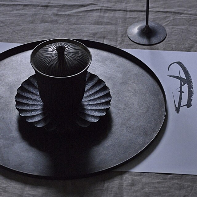 大野香織 輪花皿｜作家もの和食器通販通販 IVORY