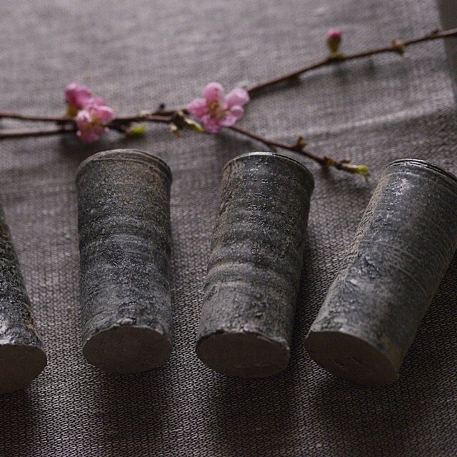 須恵器ショットグラス｜螢窯