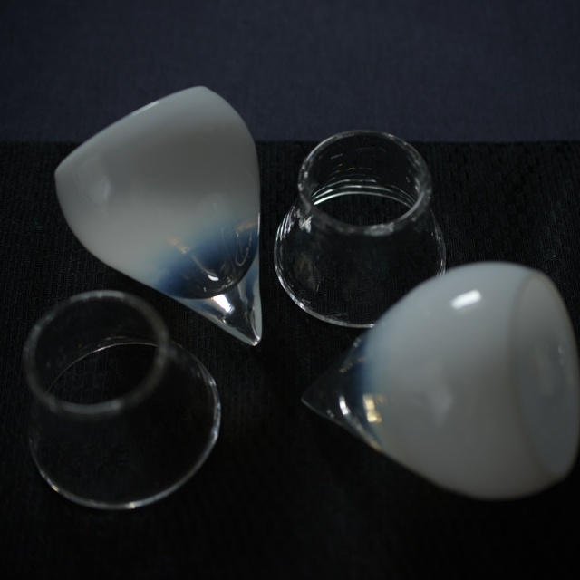 末國清吉｜台付盃 ｜作家もの和食器通販”IVORY