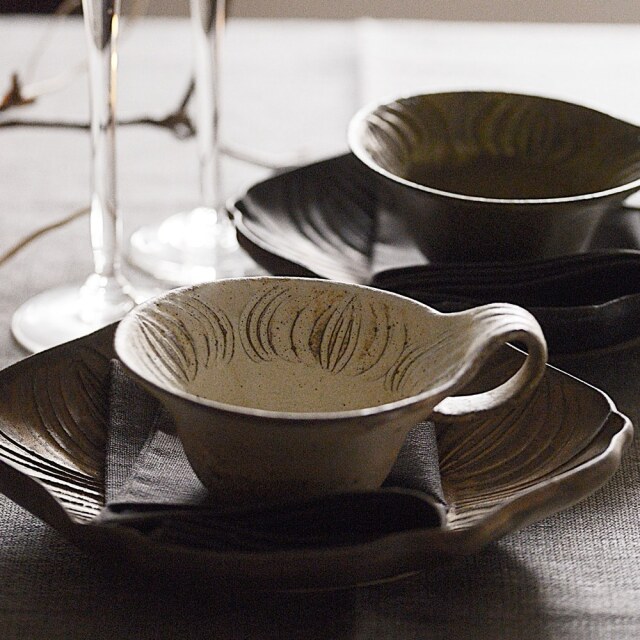 ティーカップ（ソギ）｜村上直子