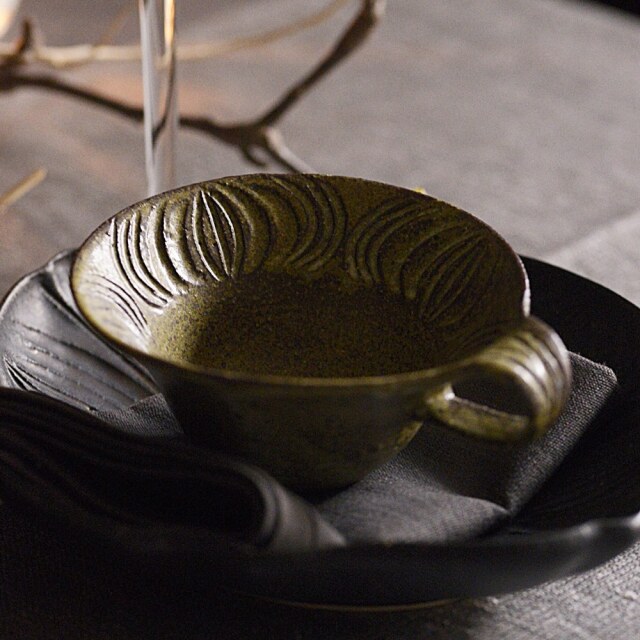 ティーカップ（ソギ）｜村上直子