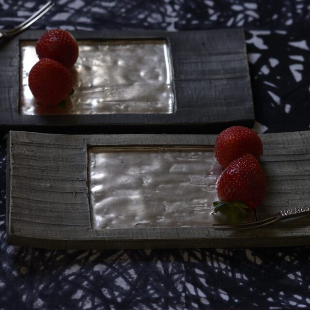 [受注制作品]にしだゆか　板皿　＊納期7〜12ヶ月