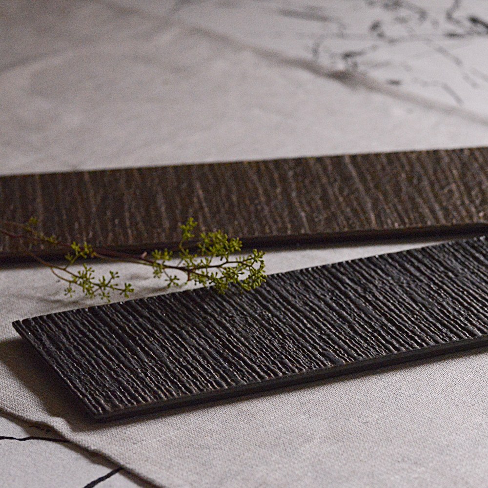 〔受注制作品〕板皿12×36ｃｍ｜奥田章（納期6〜7か月）