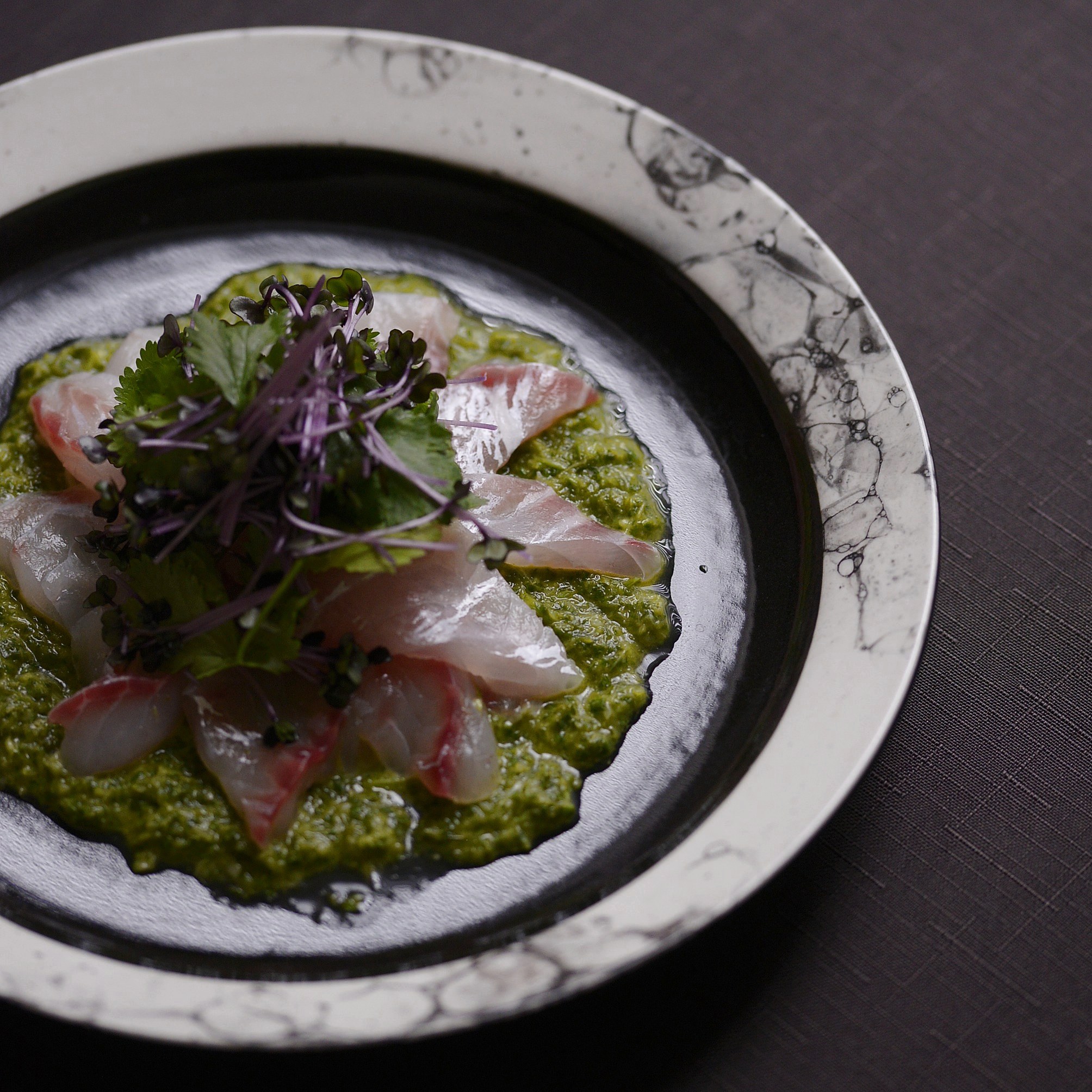 若生沙耶香 Rim Plate black