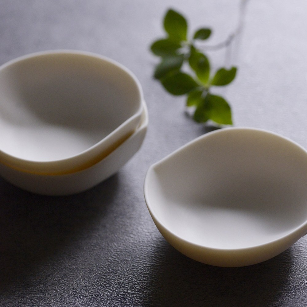 ［受注制作品］豆鉢・桃｜外川ひろみ（納期3〜4ヶ月）