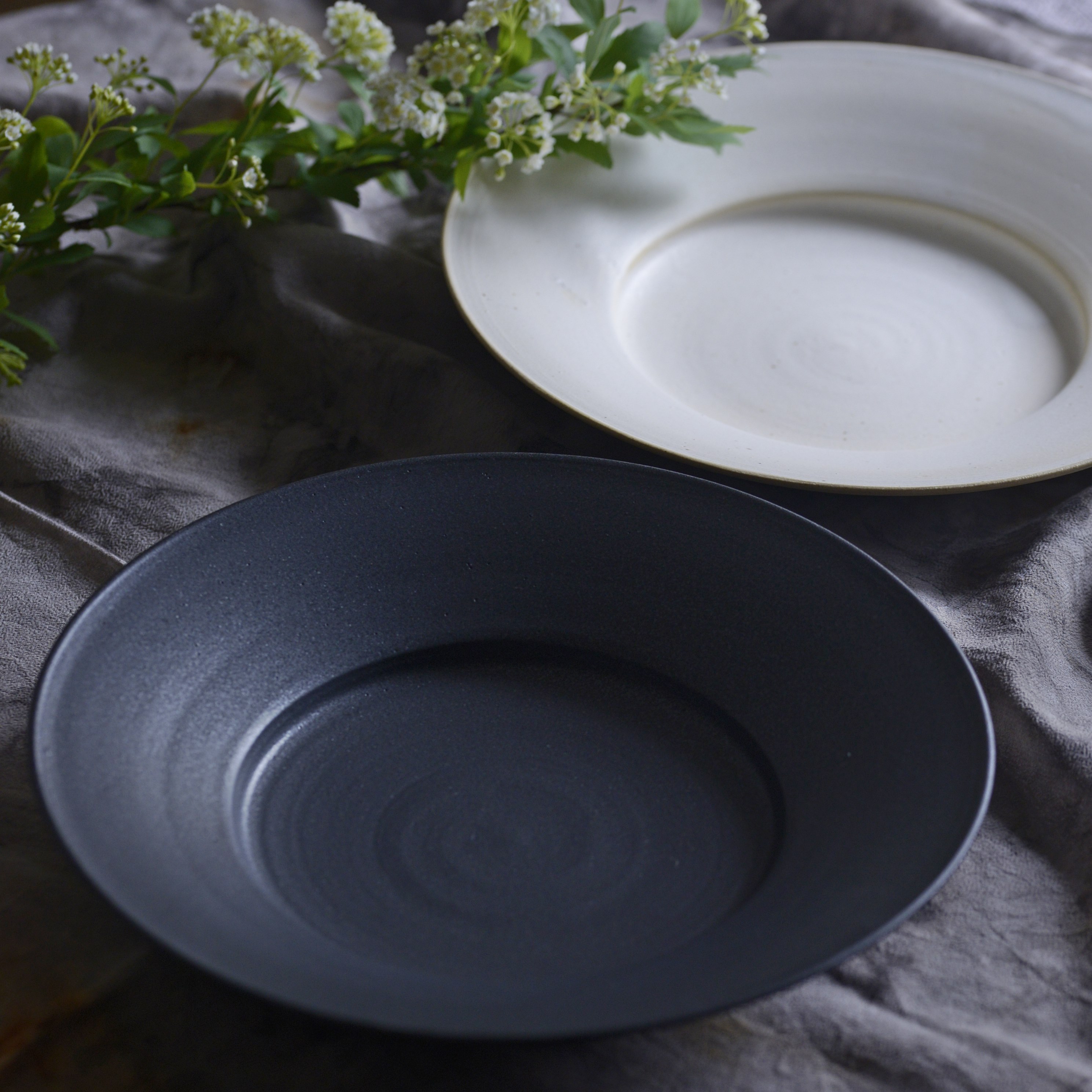 ［受注制作品］小野俊 パスタプレート 　＊納期10〜12ヶ月