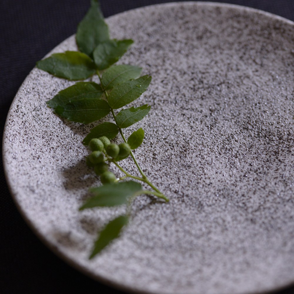 【受注制作品】胡麻　小皿　若生沙耶香 ＊納期6〜8か月