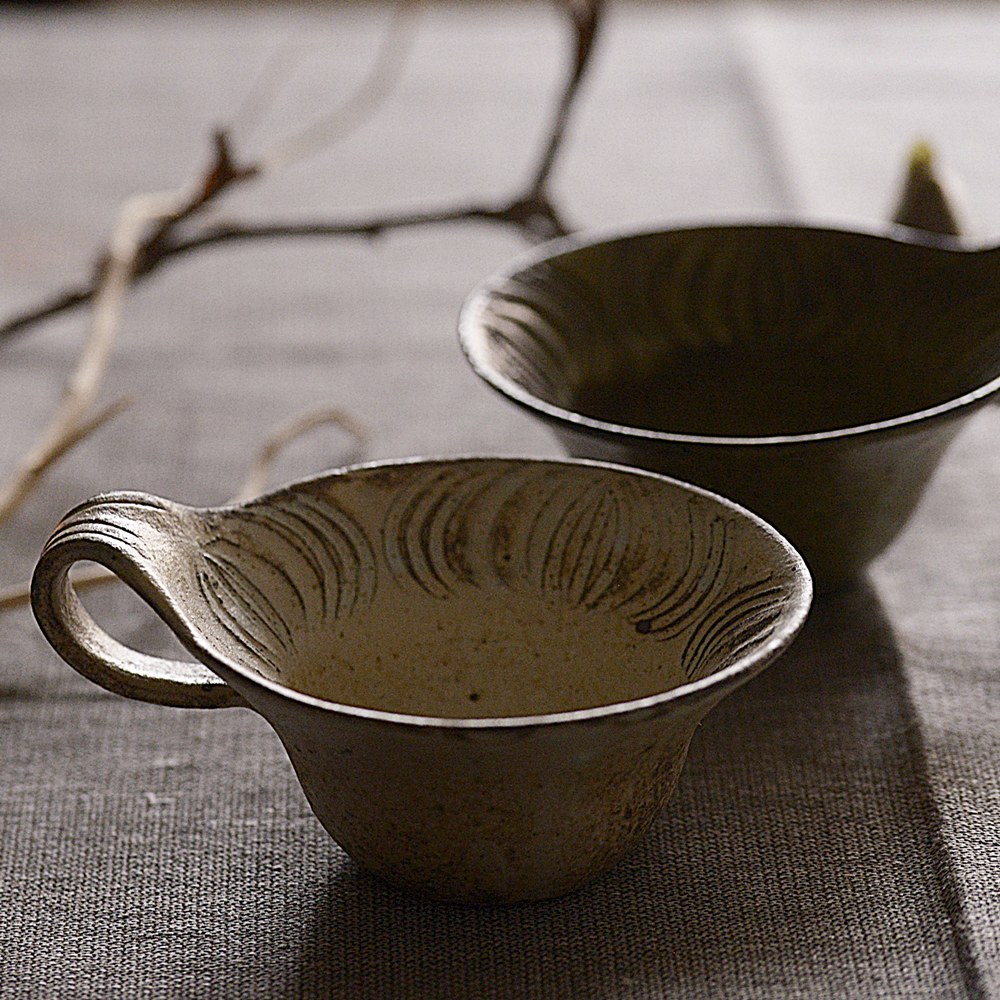 ティーカップ（ソギ）｜村上直子