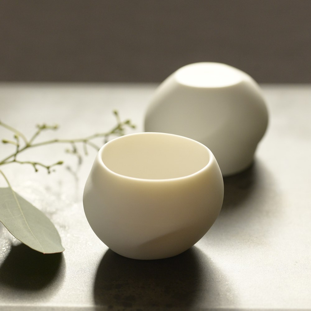 ［受注制作品］ぐい呑み　蕾｜外川ひろみ（納期3〜4ヶ月）