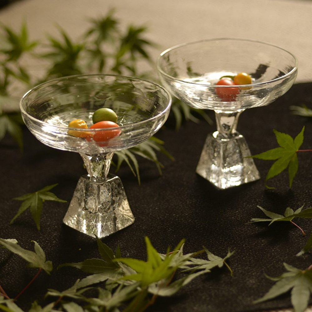 〔受注生産品〕クラック　高杯　朝顔　末國清吉（納期約4か月）