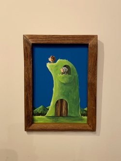 絵画作品・ painting13(こども)/武内祐人[1点もの]