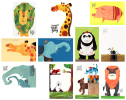 ポストカード-D　[アイボリー・武内祐人]