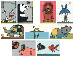 ポストカード-C　[アイボリー・武内祐人]