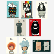 ポストカード2019　Spring　[アイボリー・武内祐人]