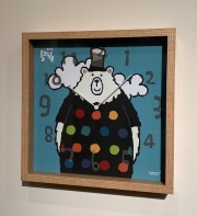 掛け時計・シロクマ[アイボリー・武内祐人]