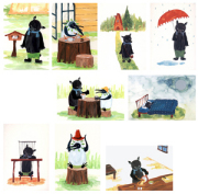 ポストカード-マギマギ