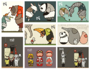 ポストカード2014　Spring　[アイボリー・武内祐人]