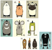 ポストカード2016　Spring　[アイボリー・武内祐人]