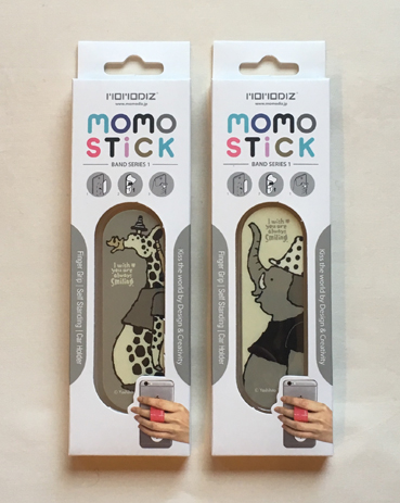 momo stick （モモスティック）/ゾウ・キリン　[アイボリー・武内祐人]