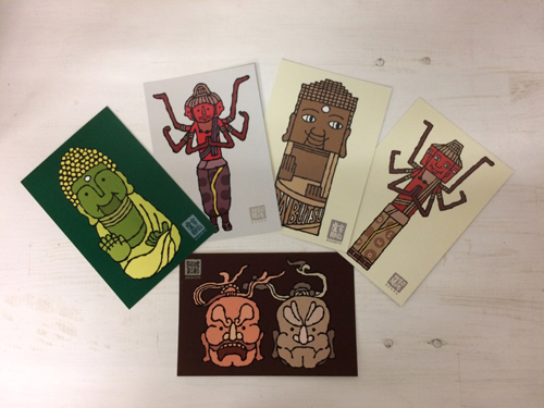 ポストカード 仏像シリーズ　[アイボリー・武内祐人]