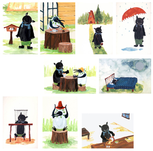 ポストカード-マギマギ