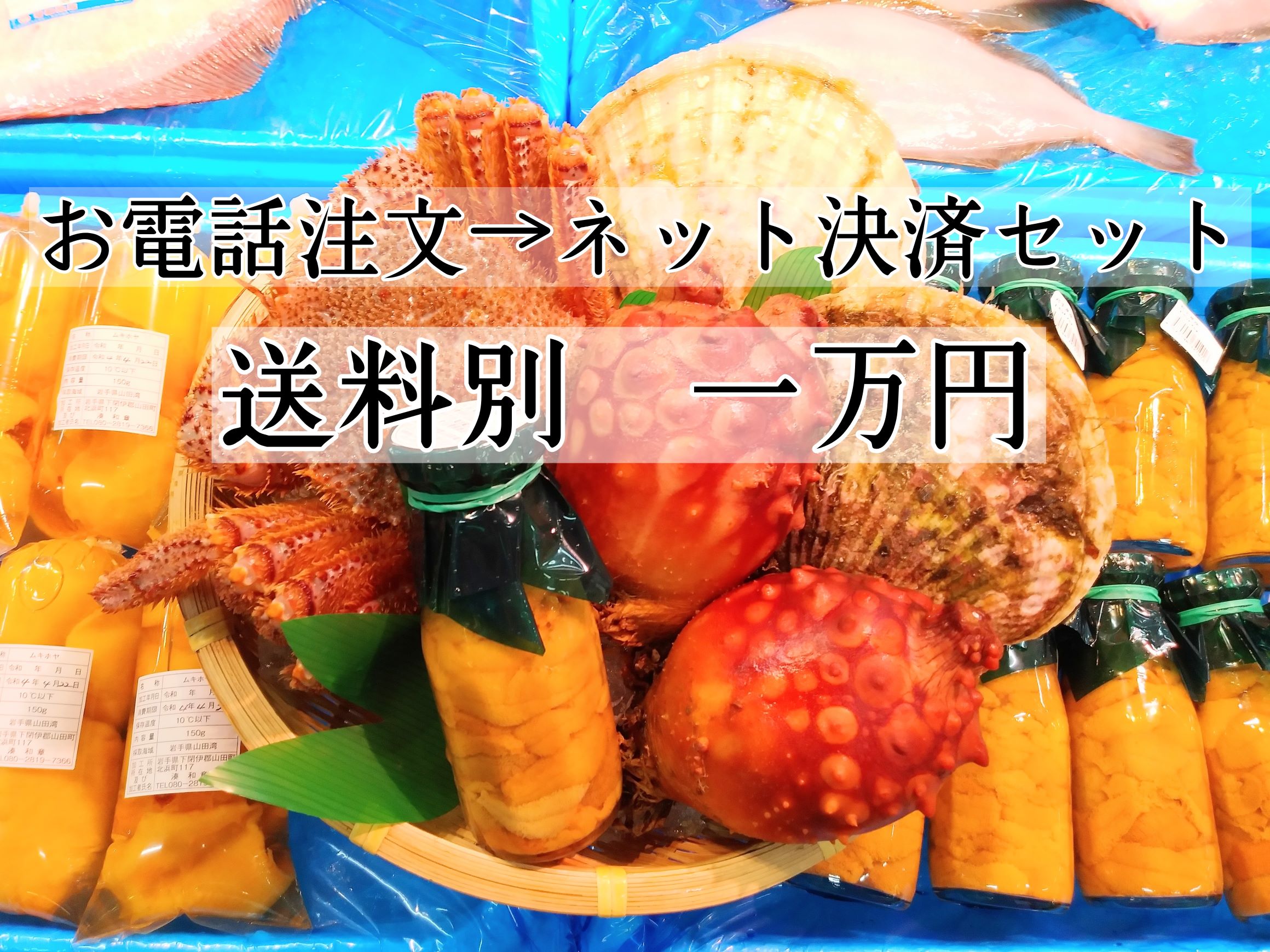 【お電話注文→ネットショップ決済セット】送料別１万円