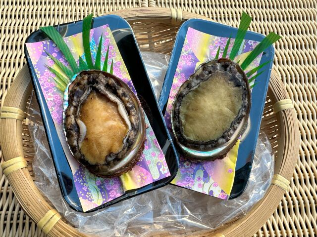 【新価格】三陸産冷凍アワビ２個セット