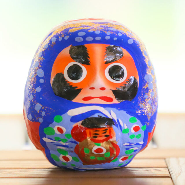 松川だるま 3寸（高さ約11cm）