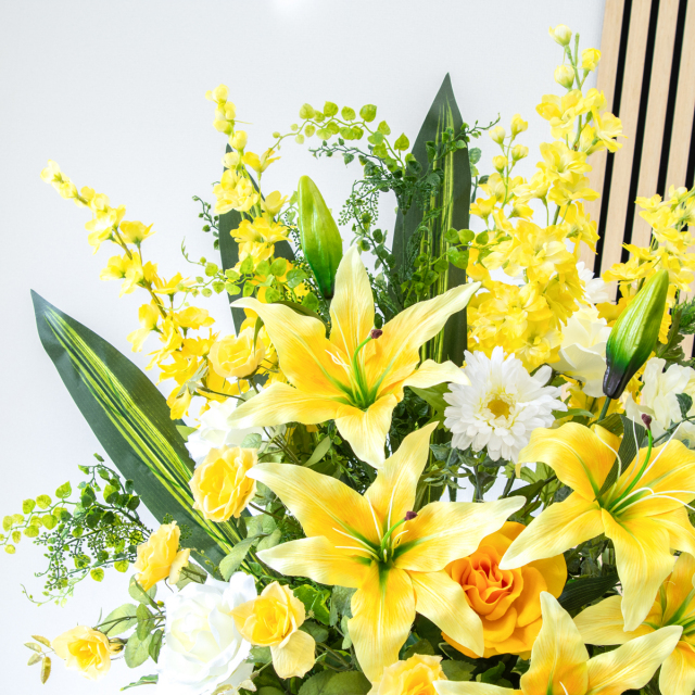【豪華180点】天然石57連 梱包資材3種 展示スタンド 開業セット 造花 スタンド アレンジ 祝い 開店 開業 H約180cm 移転 装飾 フラワー