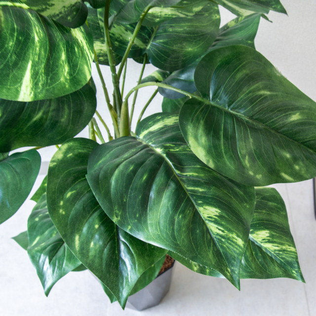 フェイク人工観葉植物 人工観葉植物 ポット モンステラ フェイクグリーン 光触媒 造花