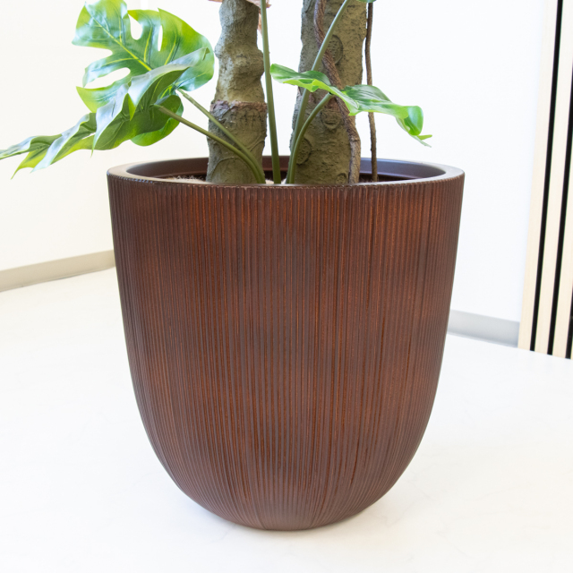 人工 観葉植物 フェイク グリーン モンステラ H約205cm 大型 店舗 装飾