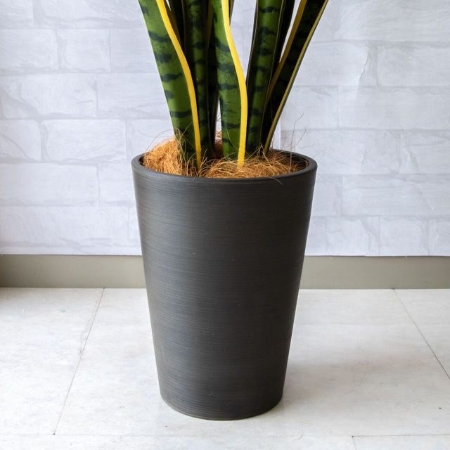 人工 観葉植物 フェイク グリーン サンセベリア H約90cm 店舗 装飾