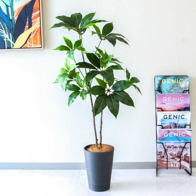 人工 観葉植物 フェイク グリーン ベンジャミンフィカスツリー H約
