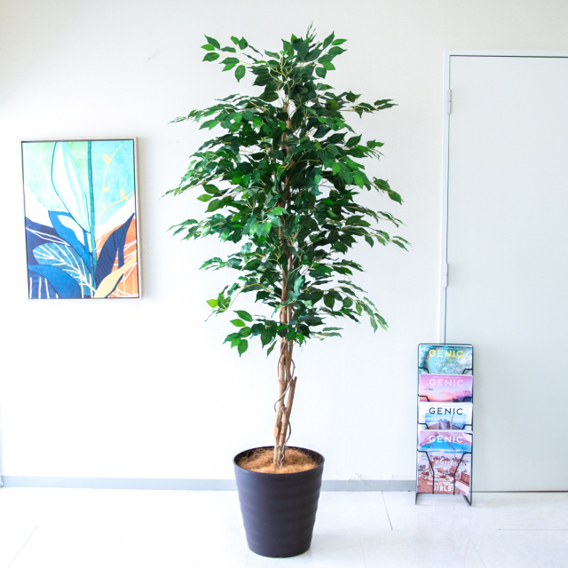 人工 観葉植物 フェイク グリーン ユッカポット H約120cm 店舗 装飾
