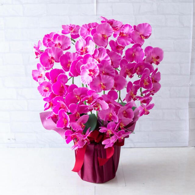 胡蝶蘭（造花）高さ75cm 祝い エントランス ロビー 観葉植物 フェイク 胡蝶蘭（造花）高さ75cm 祝い エントランス ロビー 観葉植物 フェイク