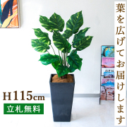 フェイクグリーンオブジェ & ベンチ型オブジェ オーダー受付！ ウェルカム フェイクグリーン(人工観葉植物)/～130cm|祝い花屋 by PP-SHOP