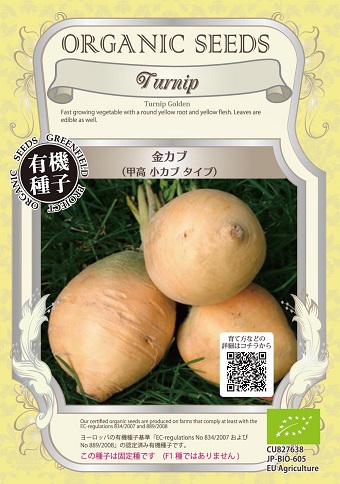 有機種子金カブ