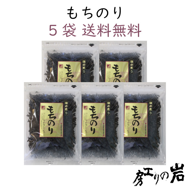 【送料無料】もちのり 16g 5袋セット
