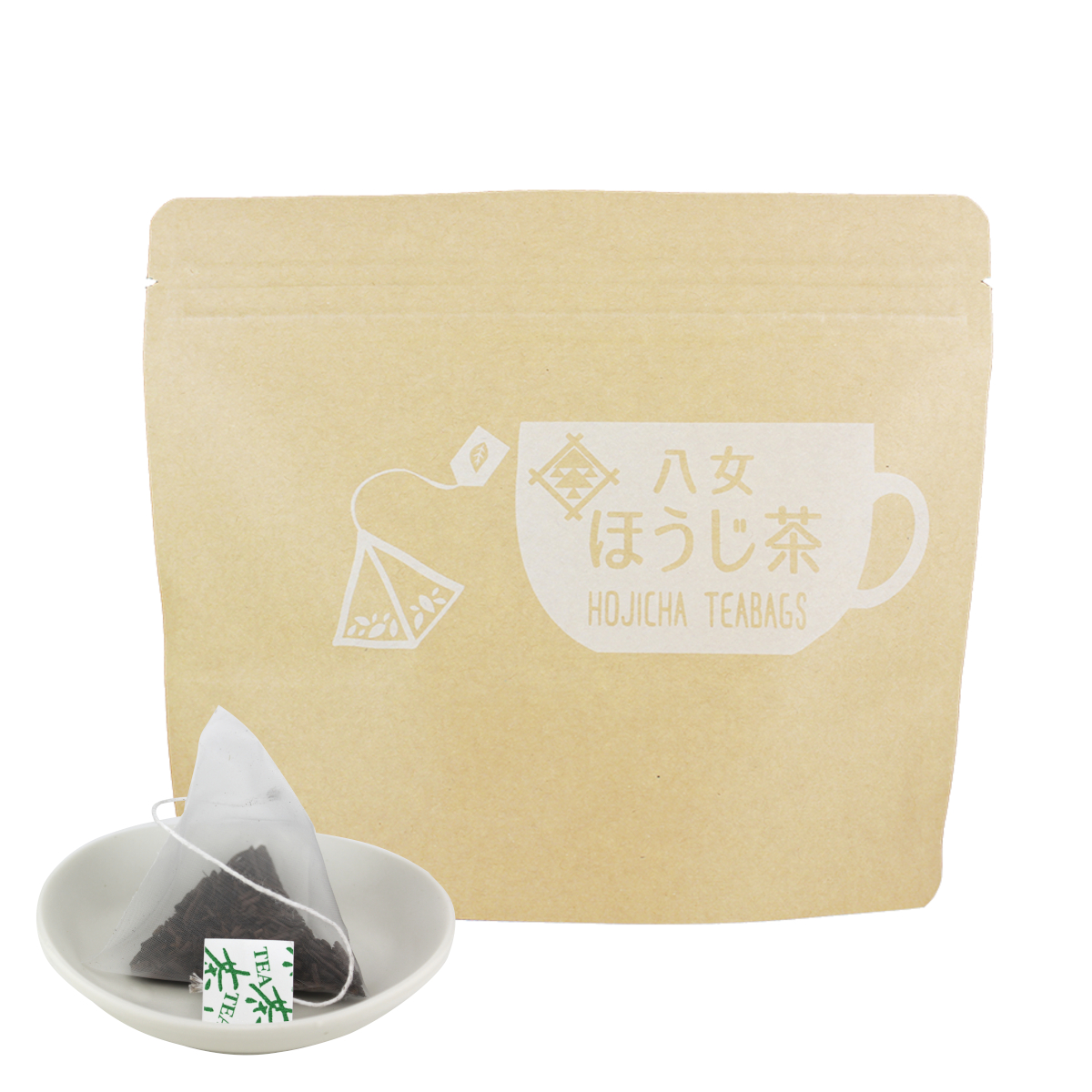 【50】カップ用タグ付ほうじ茶ティーバッグ