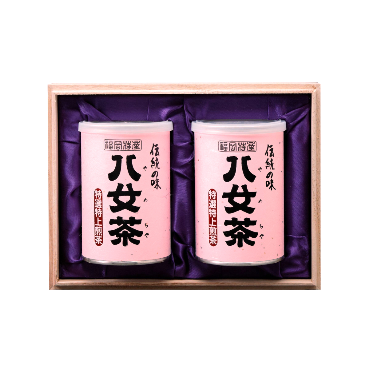 【G-212・サ】特選特上煎茶 100g×2缶木箱