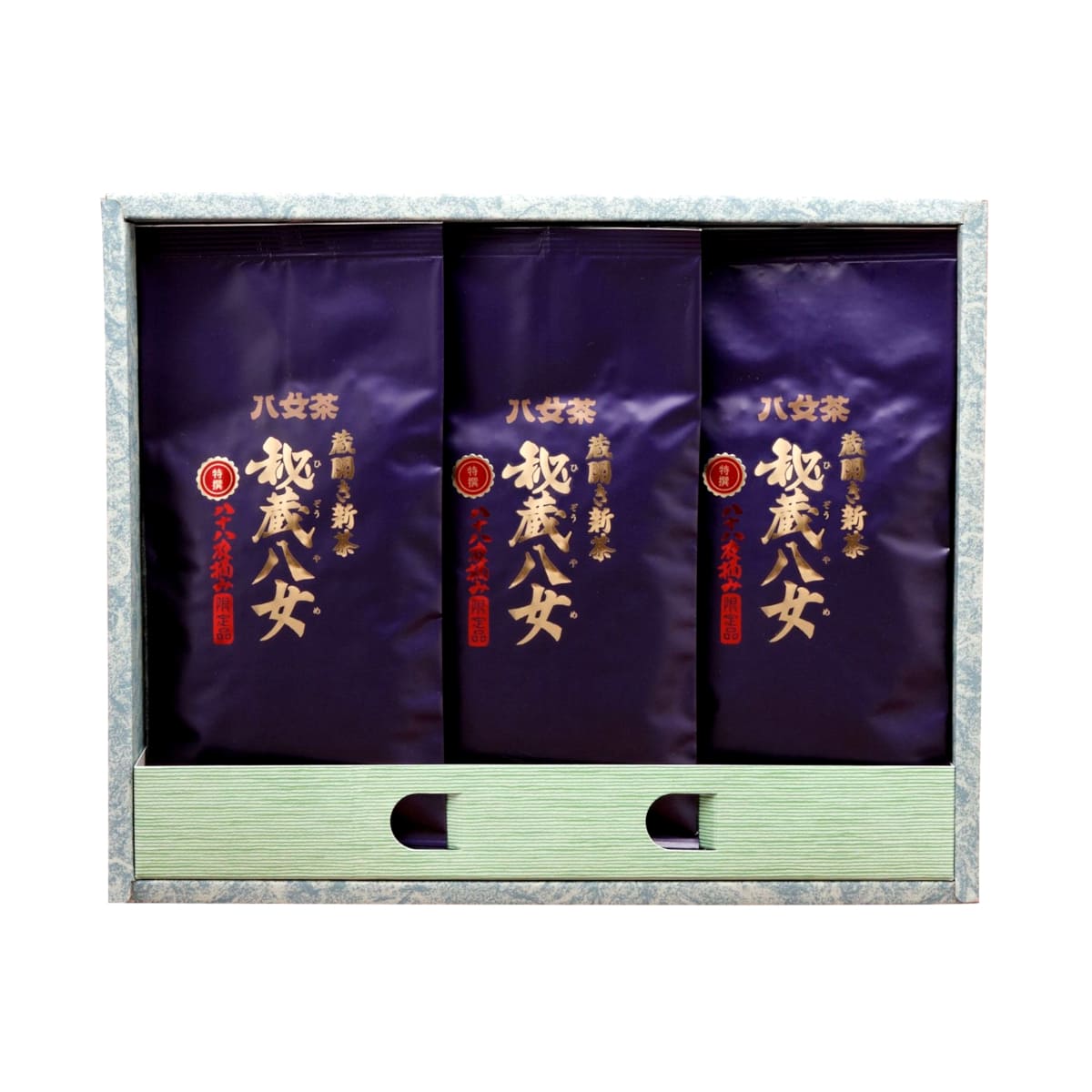 【G-226・ユ】特選秘蔵八女 100g×3袋