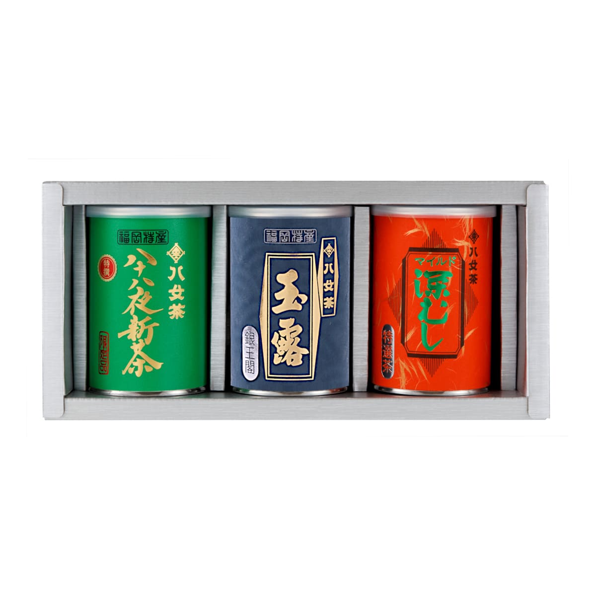 チ】マイルド深むし・特選茶（缶） 100g